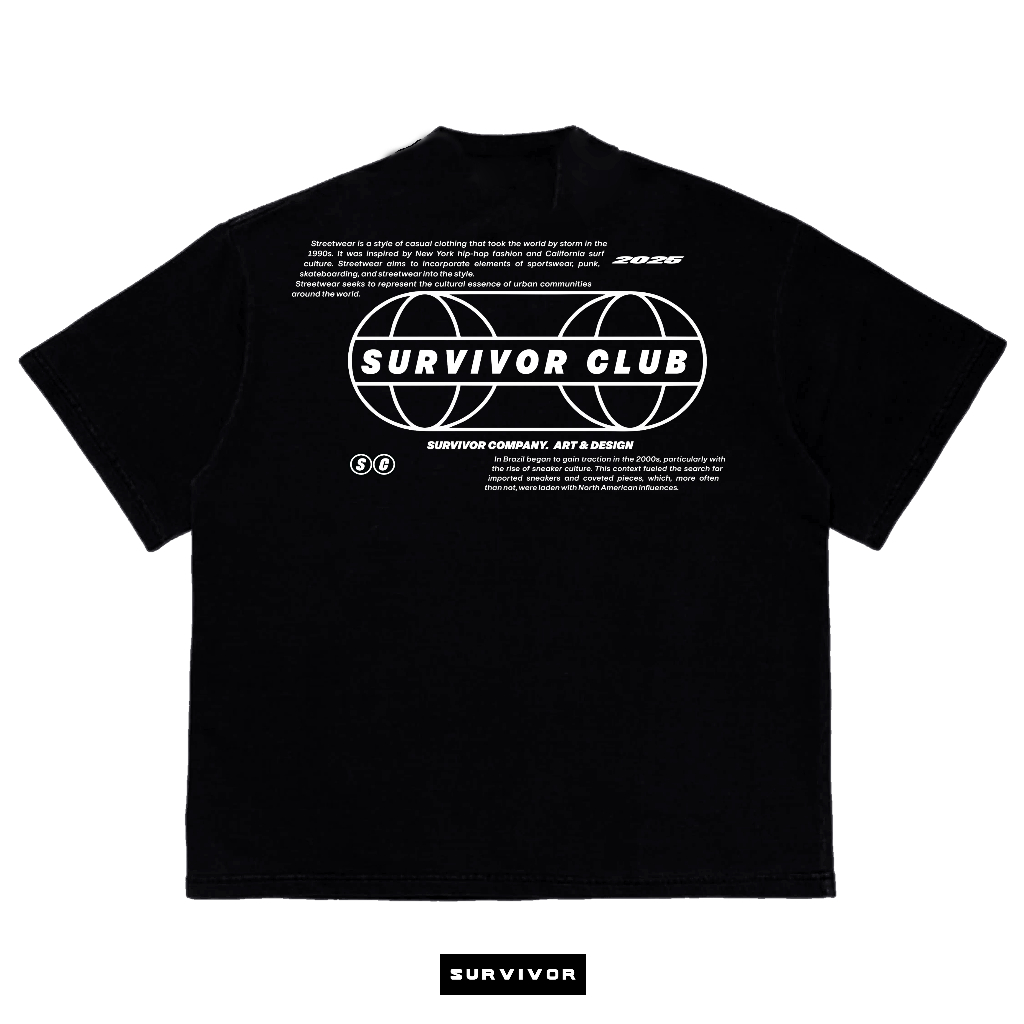 Camiseta Oversized STREETWEAR Unissex Estilo Streetwear – Conforto e Estilo para o Dia a Dia