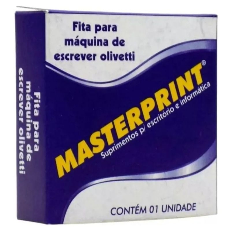 Fita Para Maquina De Escrever Olivetti - Masterprint - 01 Unidade