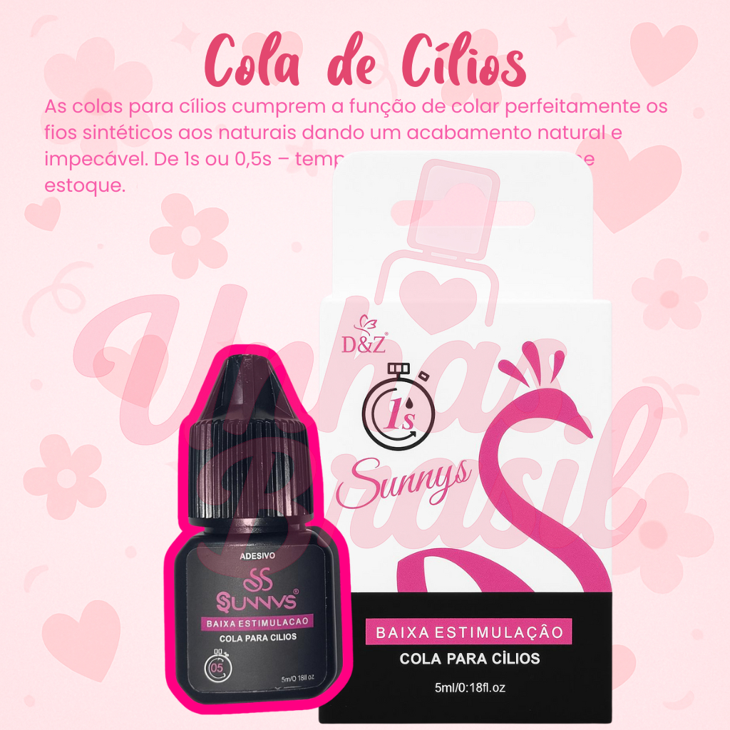 Detalhes do Kit Completo Iniciante Para Extensão e Alongamento De Cílios Iniciante Lash