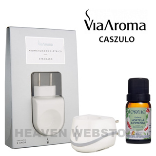 Aromatizador Standard + 1 Essencia CASZULO Via Aroma - ESCOLHA SUA OPÇÃO - Difusor ambiente em Oferta na Shopee