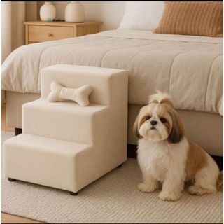 ENVIO IMEDIATO - 🐈 Escada🐕 , escadinha Pet para se caozinho estofada 3 Degraus + BRINDE  - CONFORTO E SEGURANÇA PARA SEU em Oferta na Shopee