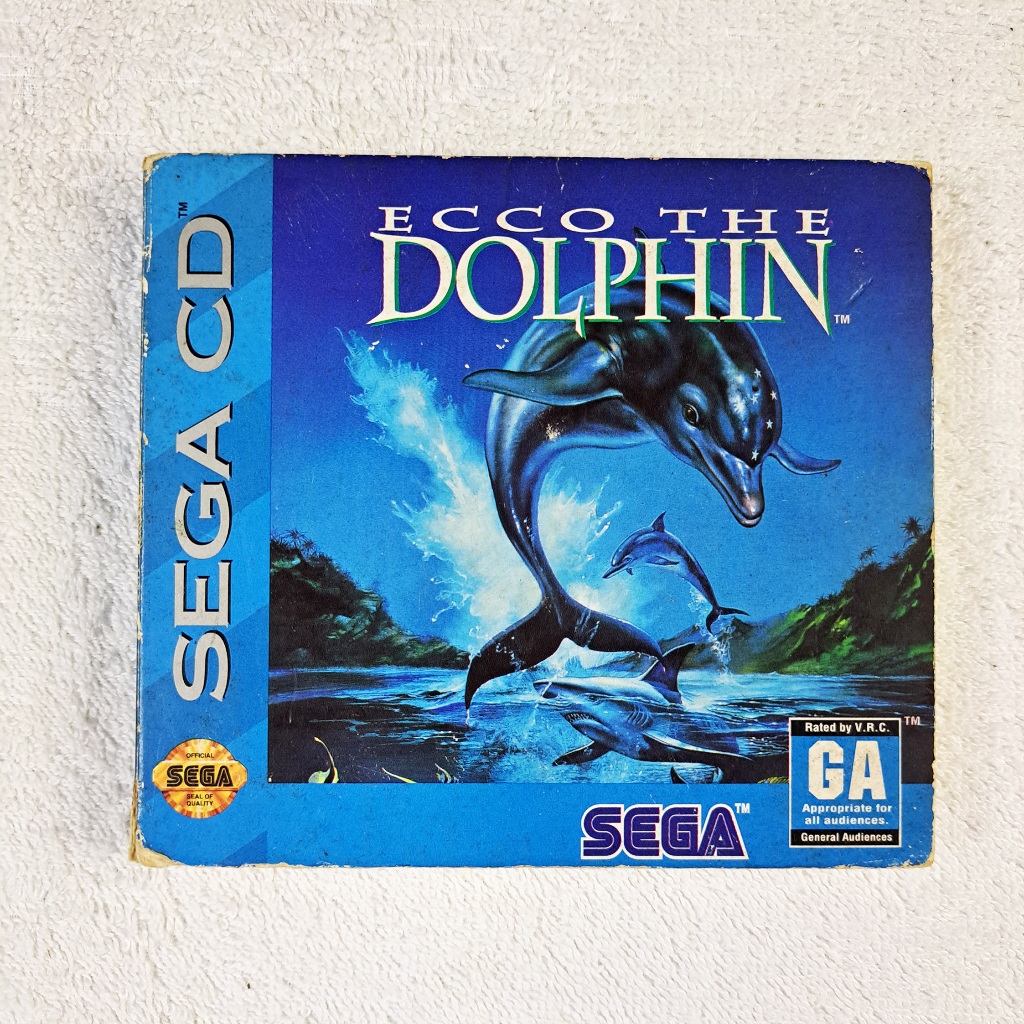 Ecco The Dolphin  e Sega Classics Originais Sega Cd Mega Drive - Funcionando normalmente