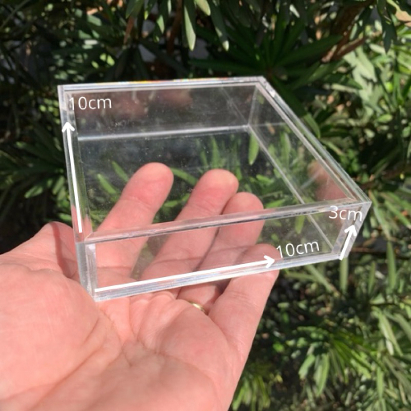 kit Moldura Acrilica 10x10x3 - 3mm MESA - (kit 10, 15, 20, 25 e 30) em Oferta na Shopee