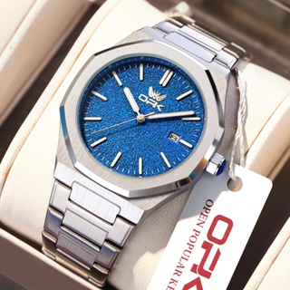 OPK relógio masculino Quartzo Relogio luminoso a prova d água De Aço inoxidável Luxo Original 6046 em Oferta na Shopee