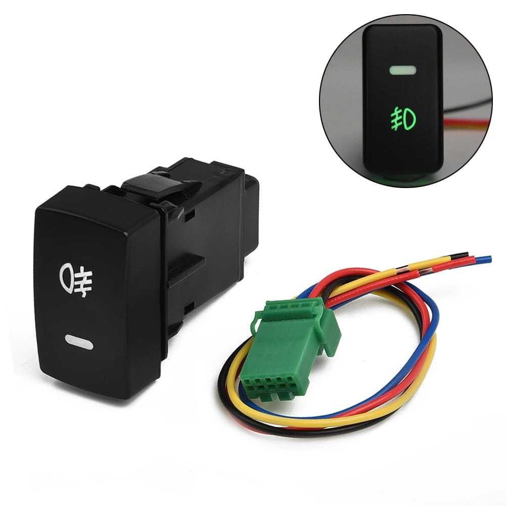 BOTÃO INTERRUPTOR FAROL NEBLINA MILHA HONDA CIVIC G9 COR VERDE NOVO