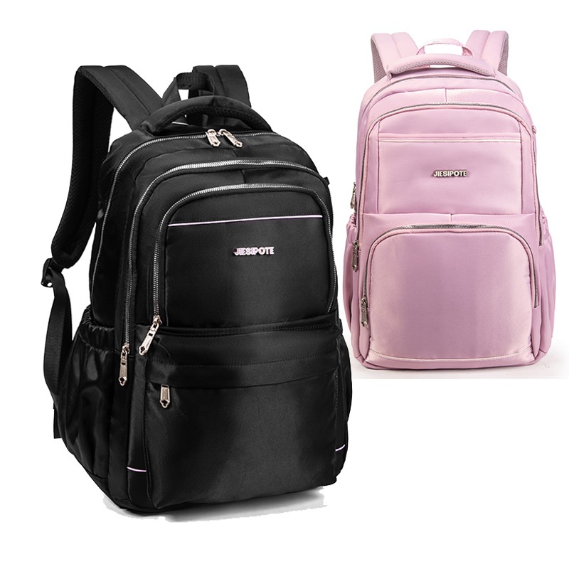 Ladies backpack grande capacidade impermeável student school bag em Oferta na Shopee
