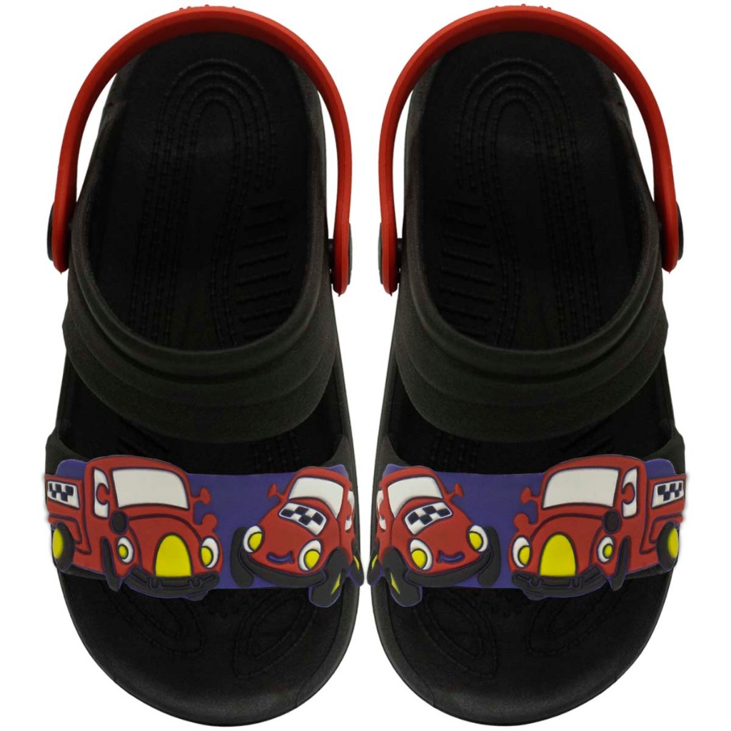 Sandalia Papete Infantil Nº 21 ao 32 Babuche Carros Masculino Menino Leve Macio Antiderrapante 15.20