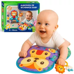 Almofada Conforto Brinquedo Infantil Almofadinha Para O Desenvolvimento Do Bebe - For Kids