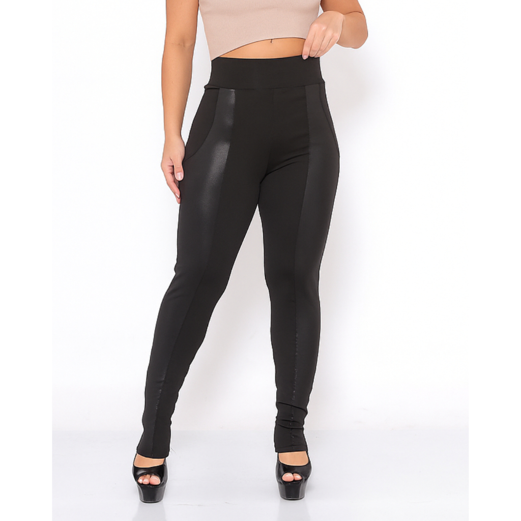 Calça Felpada Legging Montaria Forrada Cirrê Lateral PP ao Plus Size em Oferta na Shopee