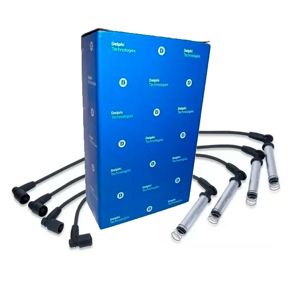 Jogo Cabos de Velas 1.8 2.0 8v  Astra Zafira Vectra XS10587 Delphi em Oferta na Shopee