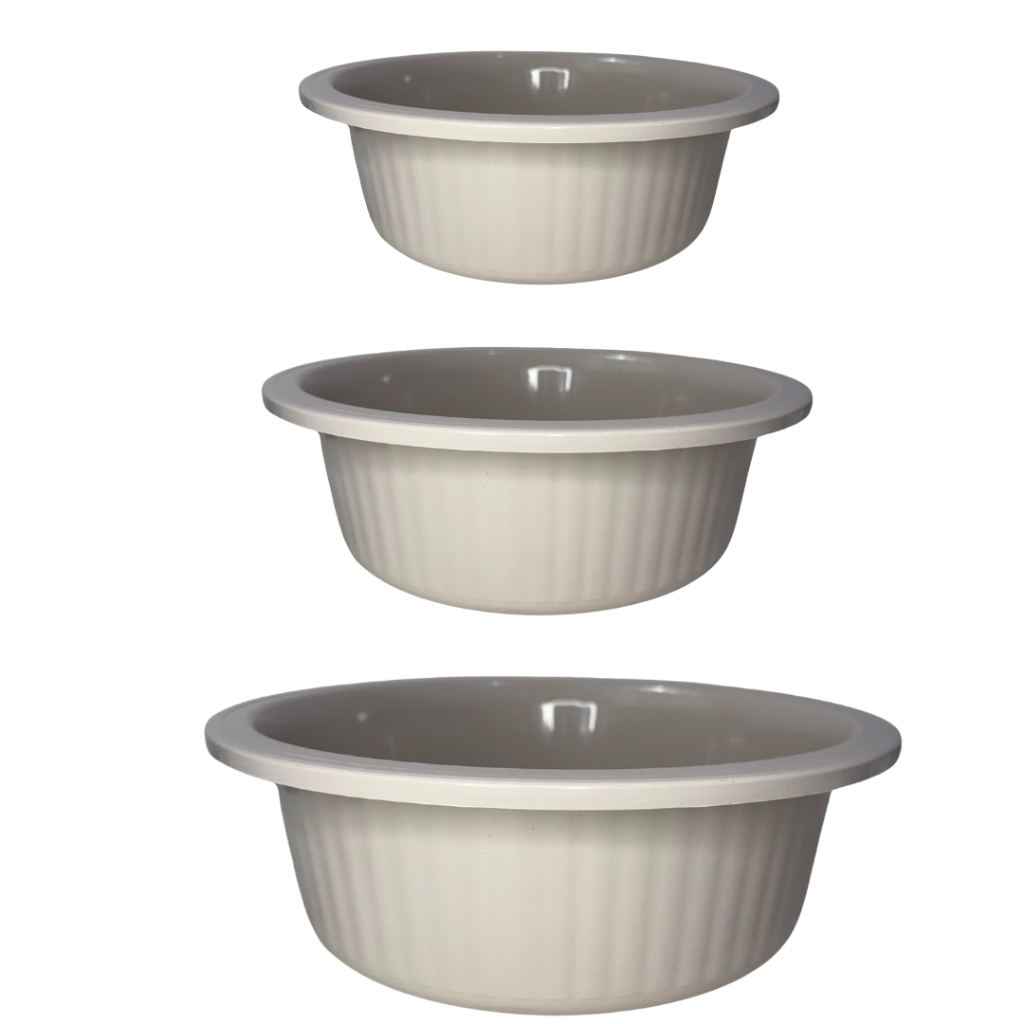 Kit Bacia Canelada Reforçada Plastico Cozinha Nova Pratica Opções em Oferta na Shopee