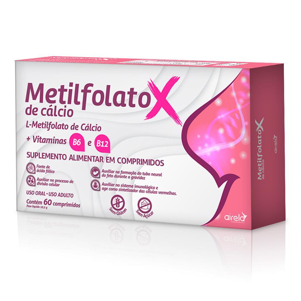 METILFOLATO DE CÁLCIO COM 60 COMPRIMIDOS