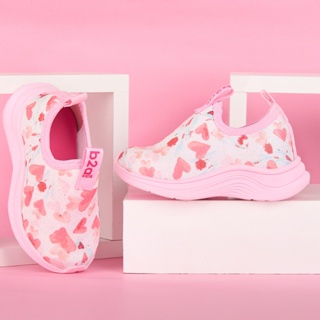 Tênis B2A Kids Infantil Menica Confortavel Calce Facil Coração charme T012/T013 em Oferta na Shopee