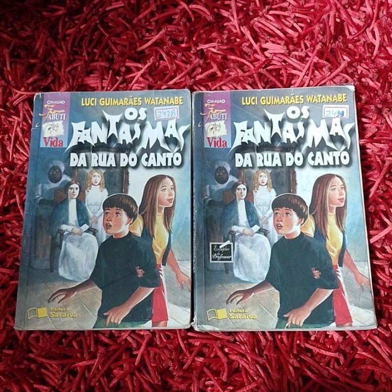 Os fantasmas da rua do canto Luci Guimarães Watanabe Coleção Jabuti (2438b)