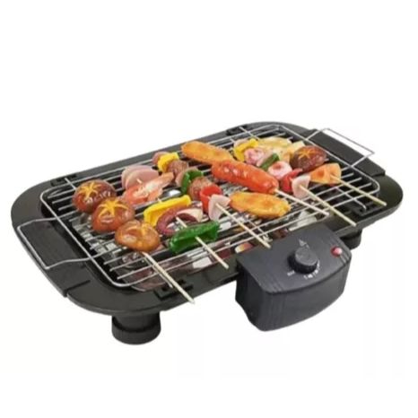 Churrasqueira Elétrica Interior Exterior Sem fumaça Grelhador Portátil Cozinha 110v-BYB