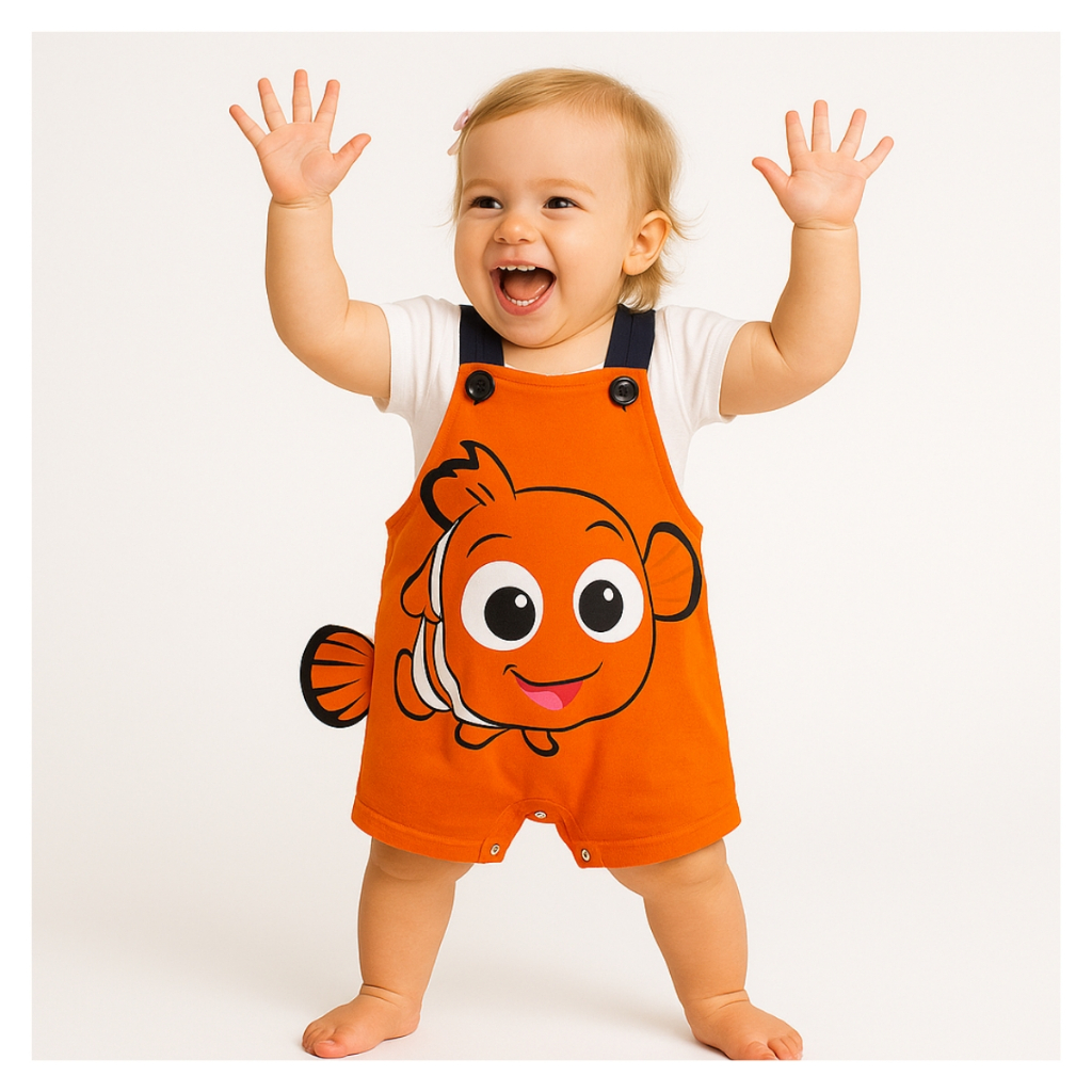 Roupa De Bebê Infantil Jardineira Romper Temático Fantasia em Oferta na Shopee