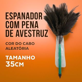 Espanador de pó pequeno com Penas de Avestruz Limpeza Prática Cuidado com a Casa em Oferta na Shopee