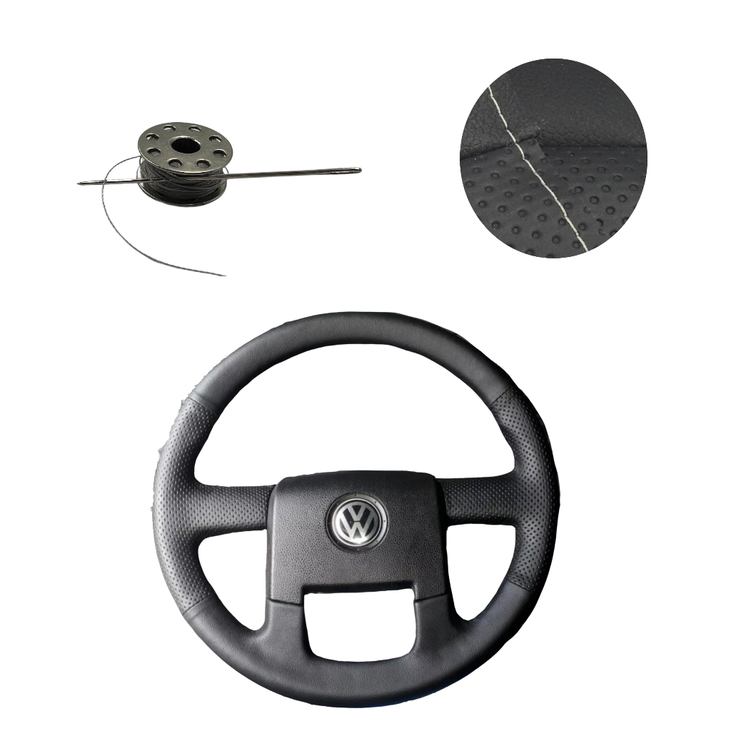 Capa De Volante Para Costurar Linha Cinza Constellation VW 24250 2006 a 2012