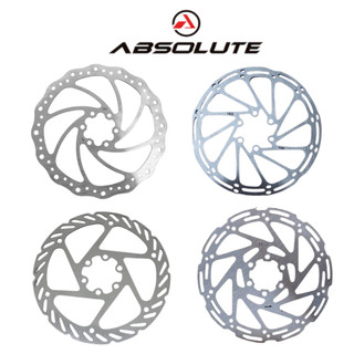 DISCO DE FREIO 160MM AÇO ROTOR PARA BIKE – ALTA PERFORMANCE + 6 PARAFUSOS - ABSOLUTE