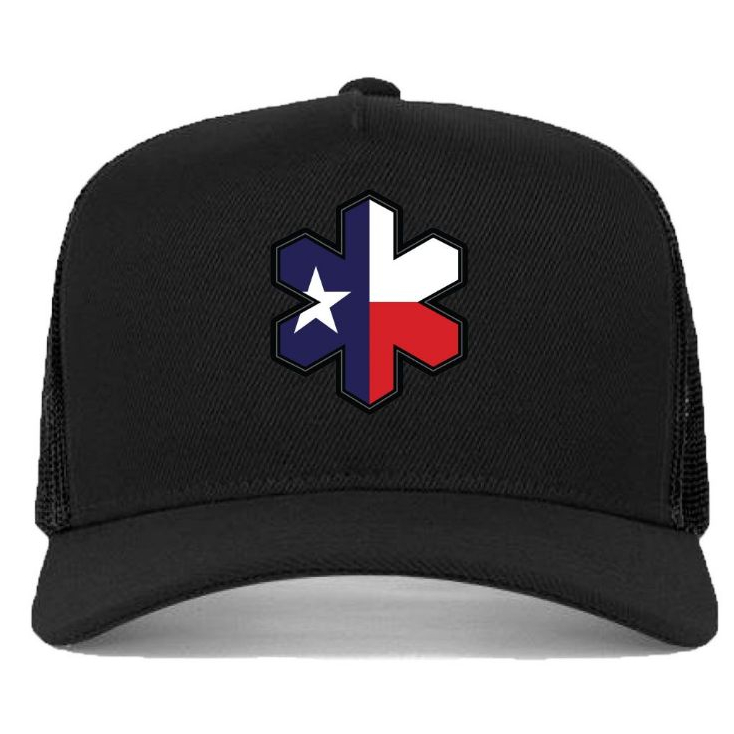 Boné  Trucker Texas Tff  Aba Curva Estampado   Promoção em Oferta na Shopee