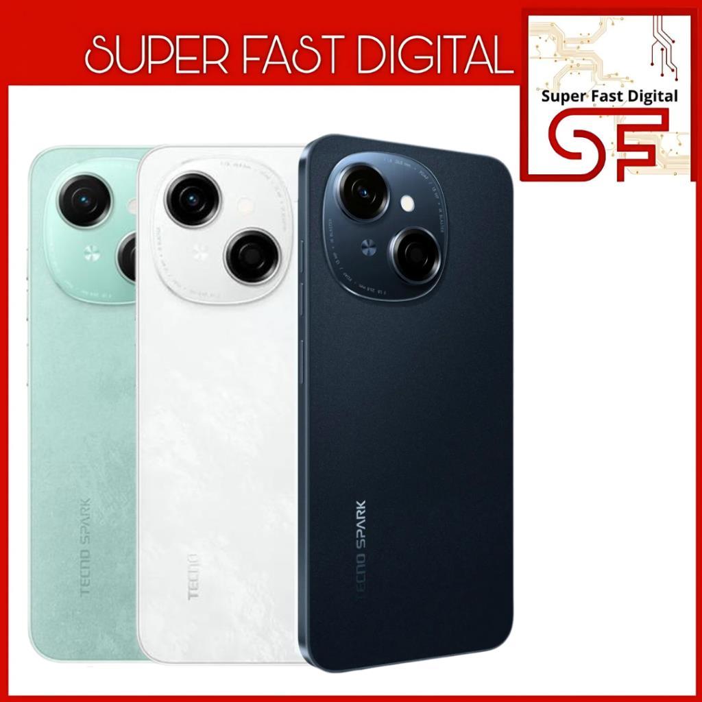 Tecno Spark Go 1 4G, 64GB e 3GB RAM, Processador Unisoc T615, Bateria 5000MAH, VERSÃO GLOBAL, NOVO/LACRADO - Mobile & Gadgets
