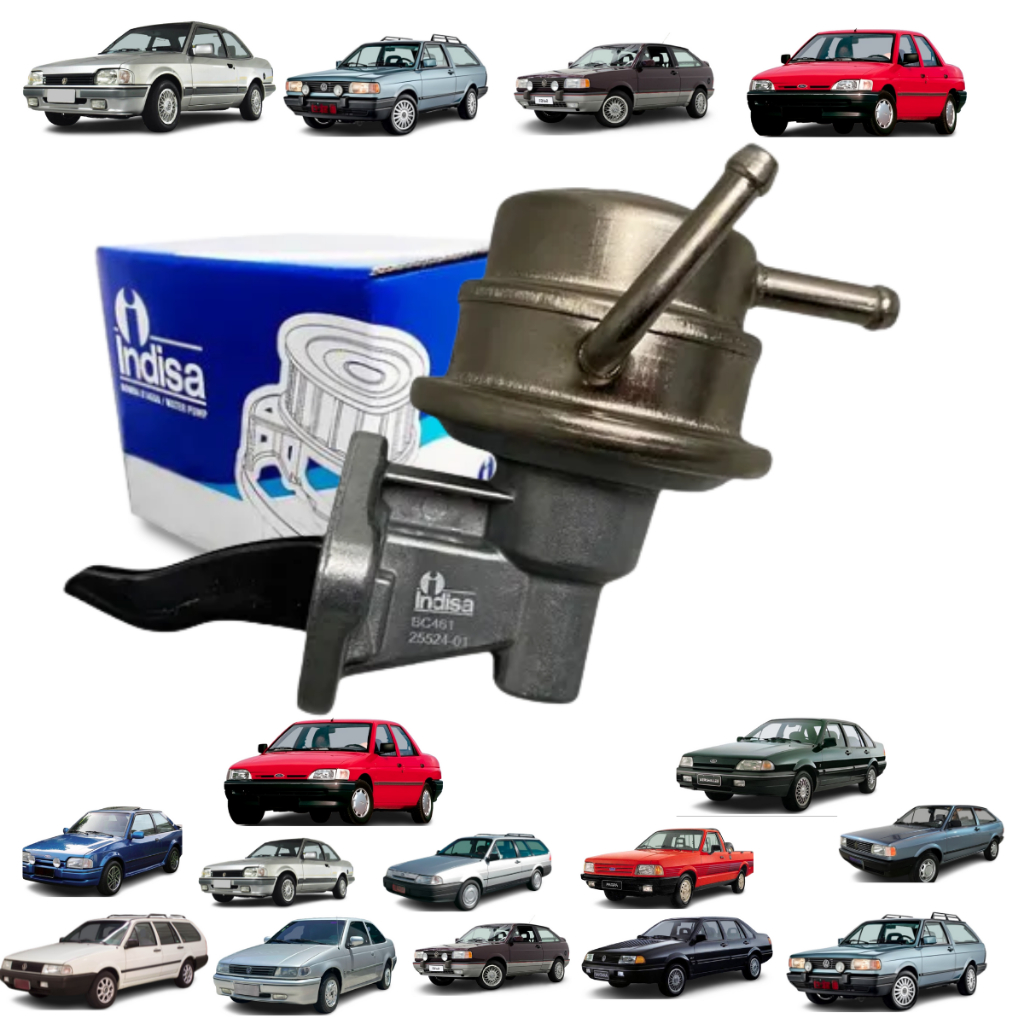 Bomba Combustivel P/ Vw Gol 1.6/1.8 Ap Gasolina 1991 1992 1993 1994 Produto Novo Original Indisa em Oferta na Shopee