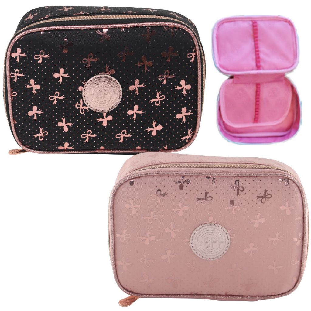 Estojo Rosa e Preto: Onde Comprar | BuscaProdutos