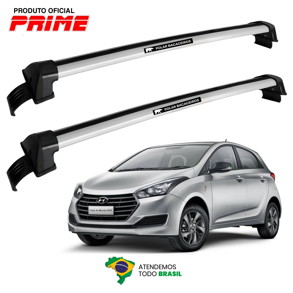 Rack de Teto Hyundai HB20 2013 até 2019 – Segurança e Estilo PRIME