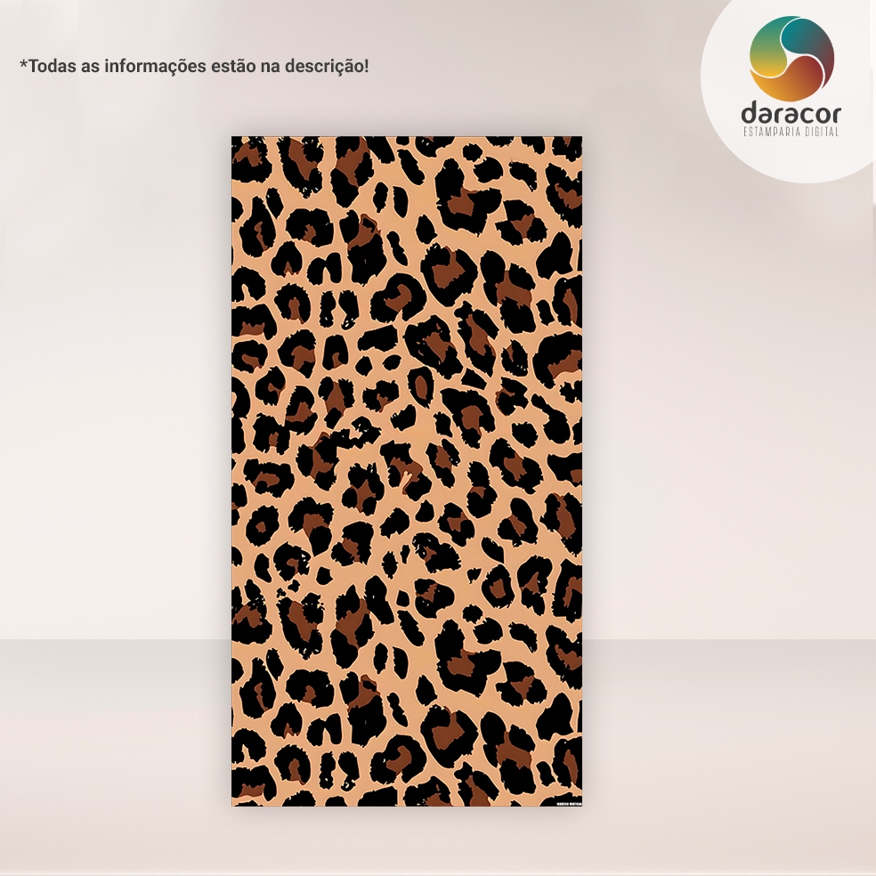 Painel Vertical Onça 02 Face Única