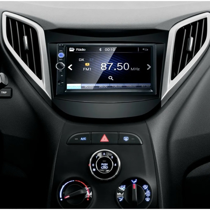 Multimídia MP5 Hyundai HB20 2012 2013 2014 2015 2016 2017 2018 + Moldura + Camera de ré