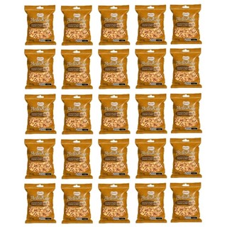 Kit c/ 25 Pacotes Amendoim Torrado Salgado Sem Pele 30g - Pacote com 750g - Beliskat