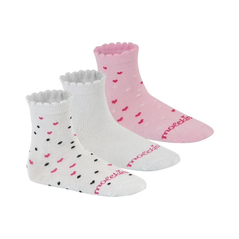 2799.1 Kit 3 pares de meias infantil Molekinha — imagem 2 de 2