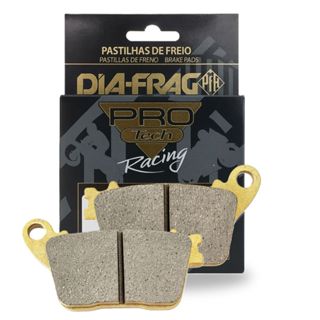 Pastilha de Freio Traseira Metálica Cb 600f Hornet Sem Abs 2008 A 2014 Diafrag Pro Tech Racing em Oferta na Shopee