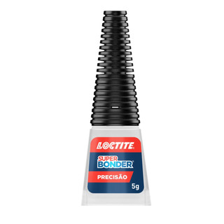 Cola Loctite Super Bonder Original 5g Bico de Precisão Secagem Rápida