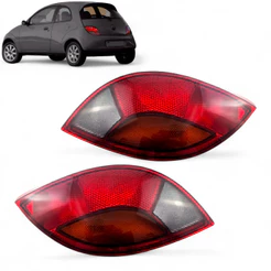 Lanterna Traseira Ford Ka 1997 1998 1999 2000 2001 Fumê
