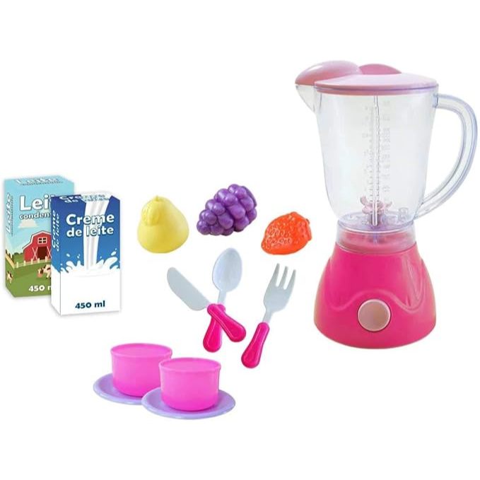 Cozinha Legal Liquidificador Hélice Gira Brinquedo Braskit