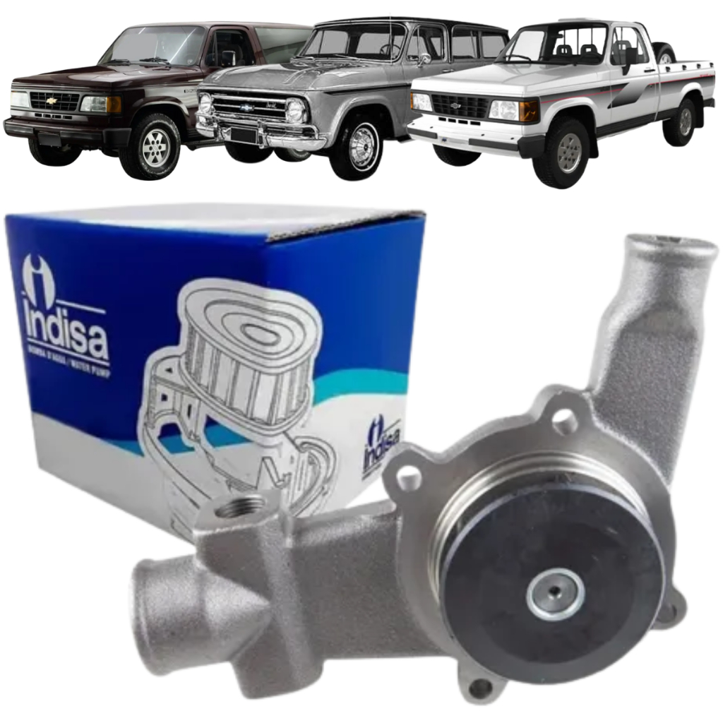 Bomba D'Água Para Chevrolet D20 Silverado Bonanza Veraneio 3.9 4.0 4.1 Motor Maxion S4 1992 Até 2001 em Oferta na Shopee