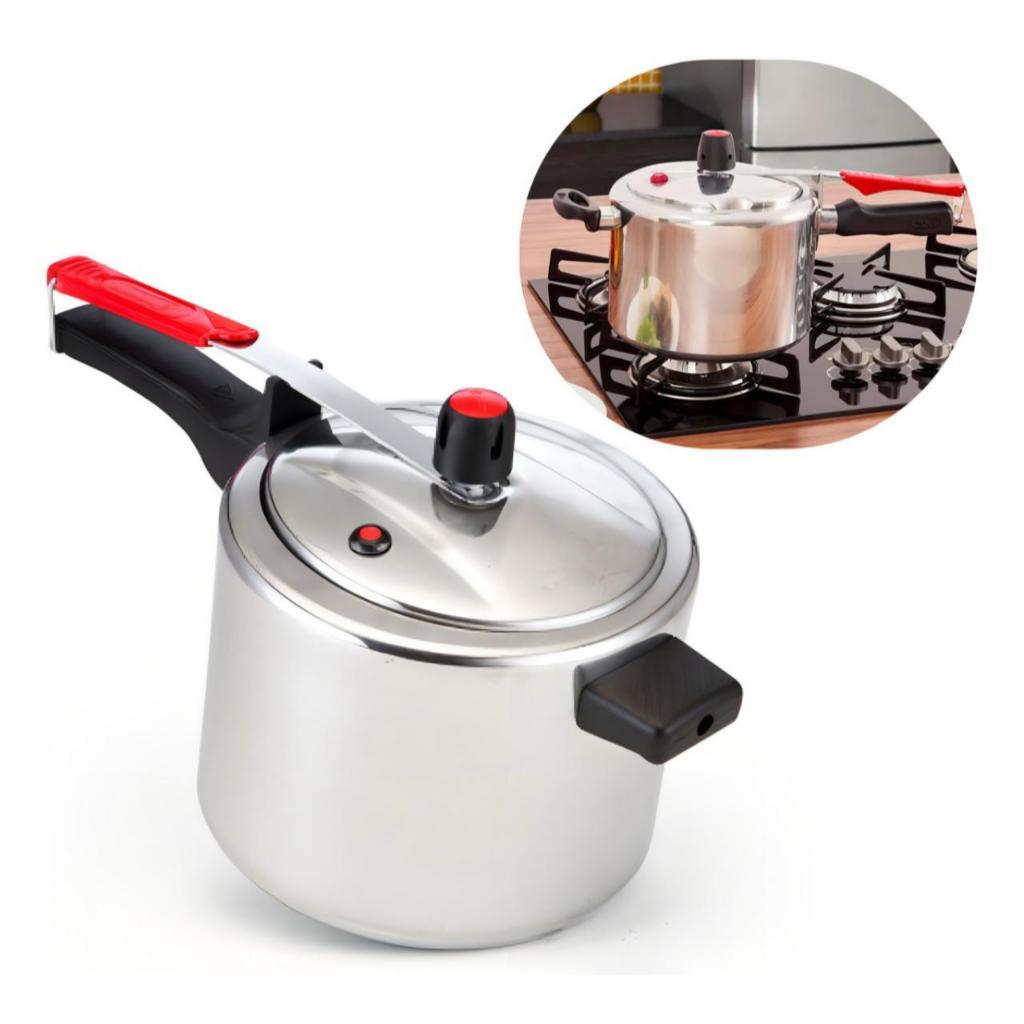 Panela de Pressão 4,05L Fechamento Interno Aluminio Polido