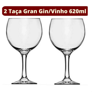 CONJUNTO KIT 2 PÇS Taça GIN Tônica VIDRO 620ML ENVIO IMEDIATO em Oferta na Shopee