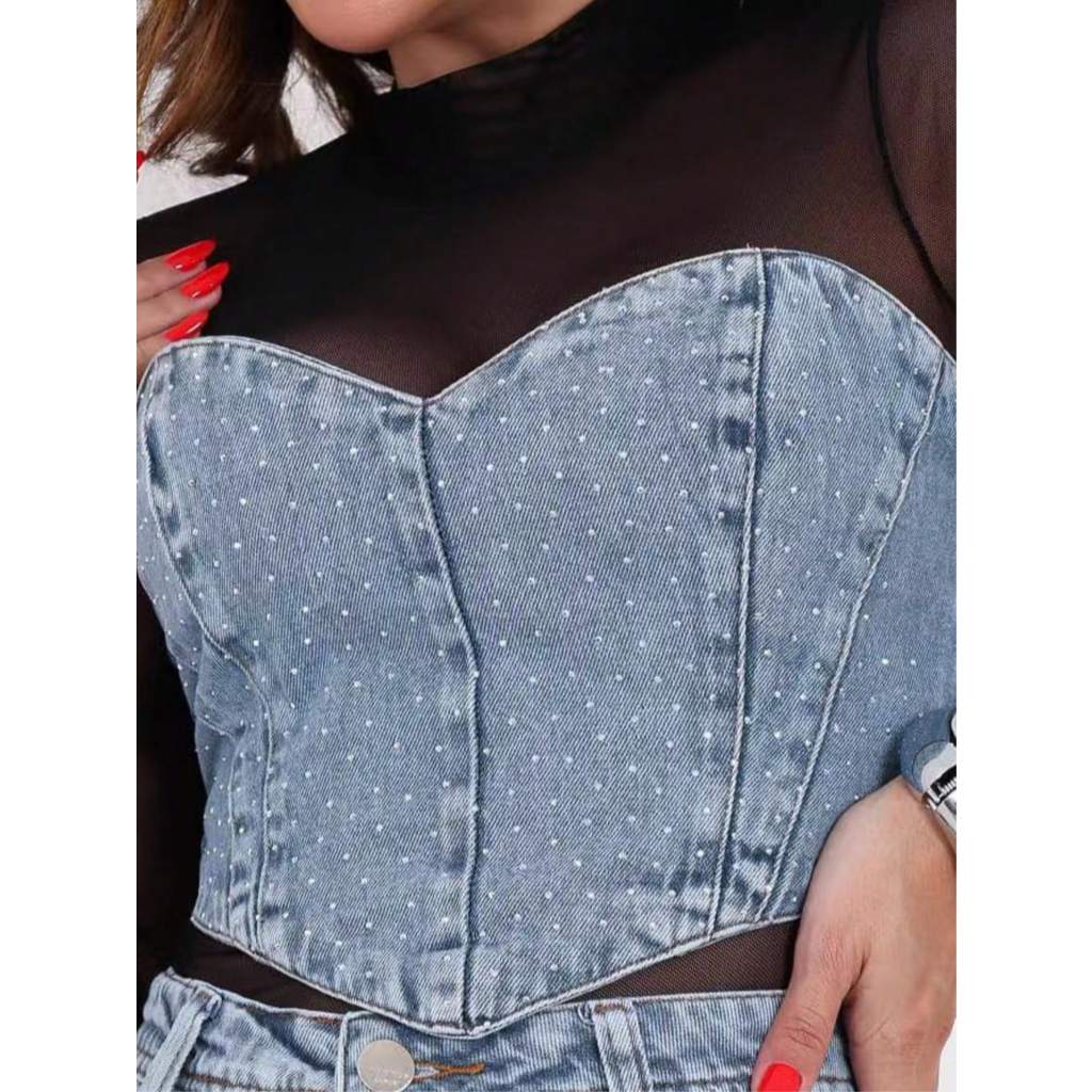 O que é Cropped Jeans com Brilho? Guia e Onde Comprar | BuscaProdutos