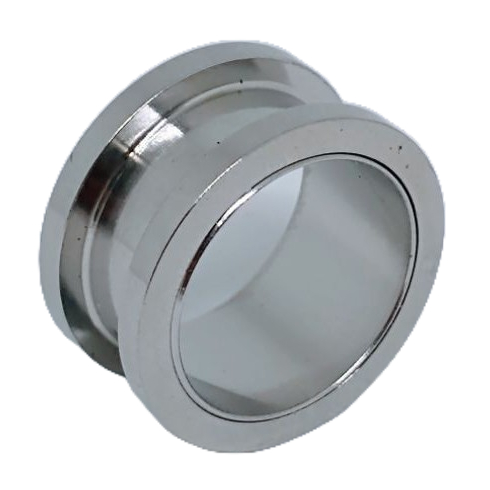 alargador aço prata 16mm de rosquear piercing brinco expansor 1 unidade unissex moda