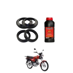 Retentor Bengala + Guarda Pó + Óleo Atf Dafra Super50