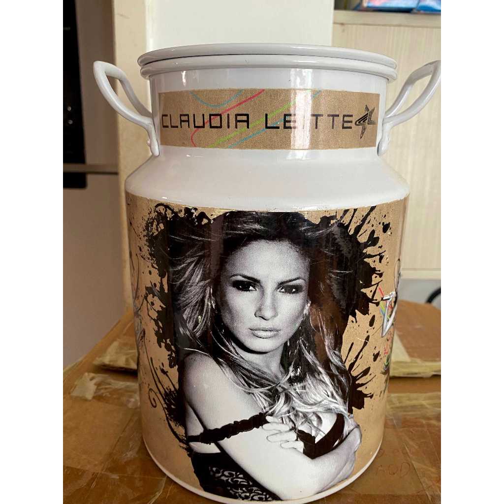 Lata Leiteira Claudia Leitte Original - Item Raro