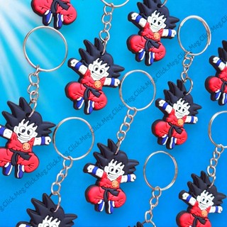 Kit 10 ou 30 Chaveiros Goku 🟠 Dragon Ball | Lembrancinhas Festa Infantil Anime Geek – PVC Resistente em Oferta na Shopee