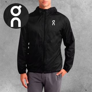 Jaqueta Corta Vento Masculina - ON - Com Capuz Zíper Bolsos Corrida Academia Esportes em Oferta na Shopee