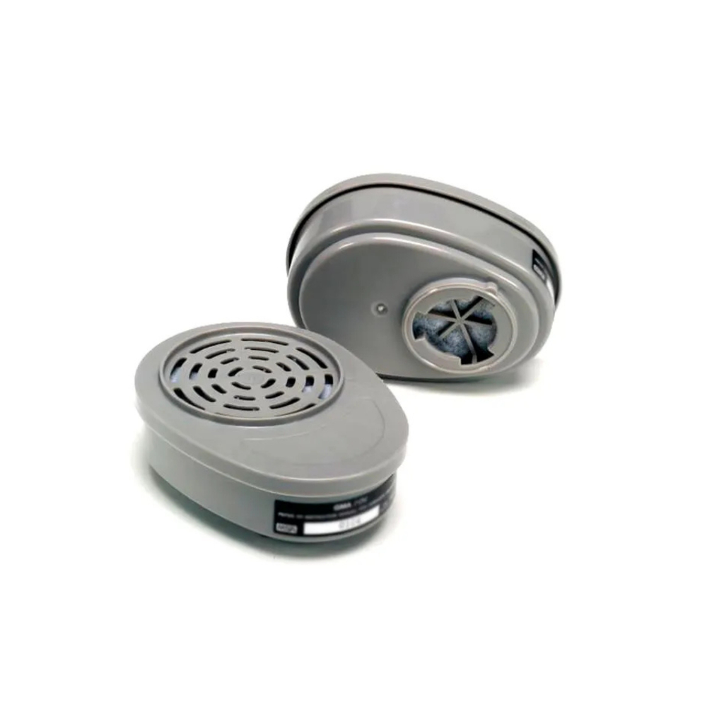 Par Cartucho Filtro Proteção Respiratória Multigases Msa Gme Advantage 200 Ref 218223 Epi