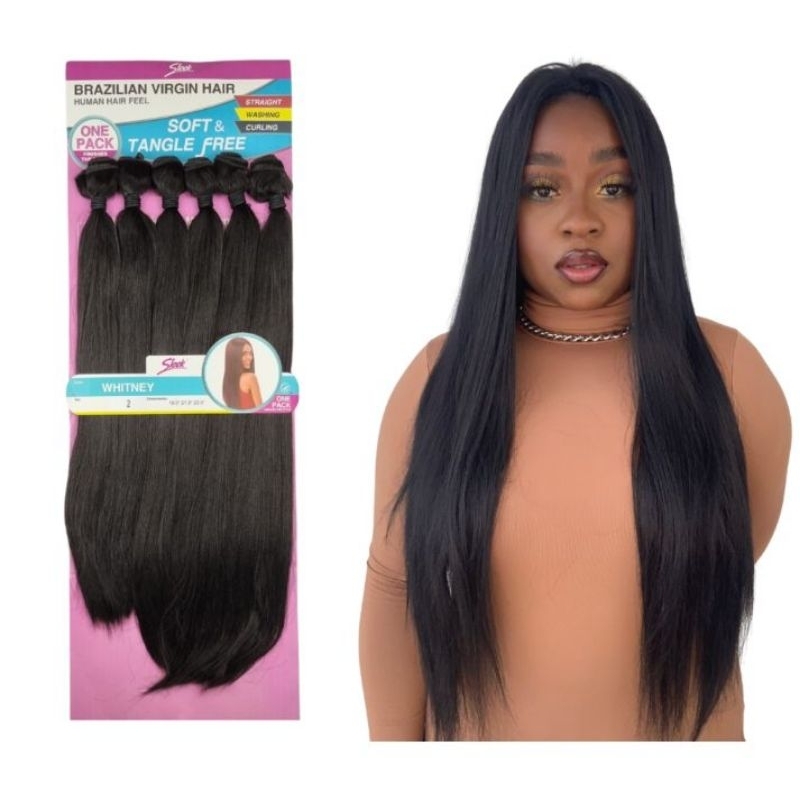 Cabelo Whitney Plus - Sleek - Brazilian Virgin Hair  320G cor 2