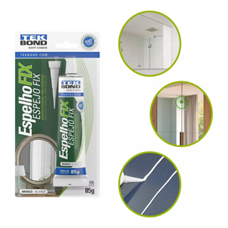 Cola Adesivo Para Espelho Vidros Extra Forte 85g Fix Tekbond em Oferta na Shopee