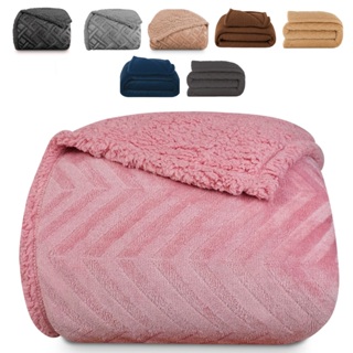 Coberdrom Edredom Manta King Aveludado com Sherpa Soft Dupla Face - BF Colchões em Oferta na Shopee