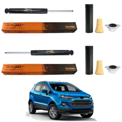 PAR AMORTECEDOR TRASEIRO ECOSPORT 4X2 2013 A 2020 ORIGINAL COFAP + KITS